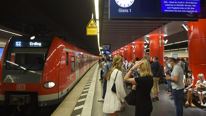 Freie Platzwahl in der S-Bahn: Das war 1972 noch nicht die Norm. (Symbolbild)