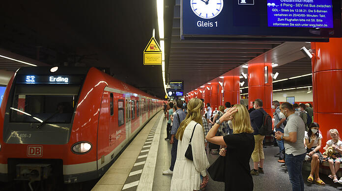Der S-Bahn-Halt am Münchner Hauptbahnhof: Hier hat sich der Vorfall ereignet. (Archivbild) Der S-Bahn-Halt am Münchner Hauptbahnhof: Hier hat sich der Vorfall ereignet. (Archivbild)