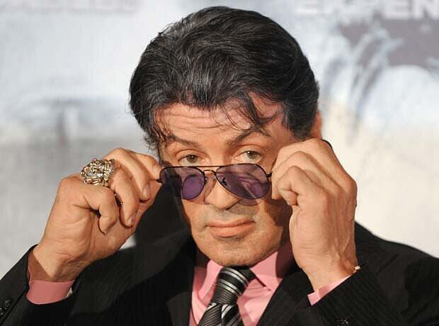 Sylvester Stallone hat auch in "The Expendables 2" ein Auge auf seine Actionfilm-Kumpels