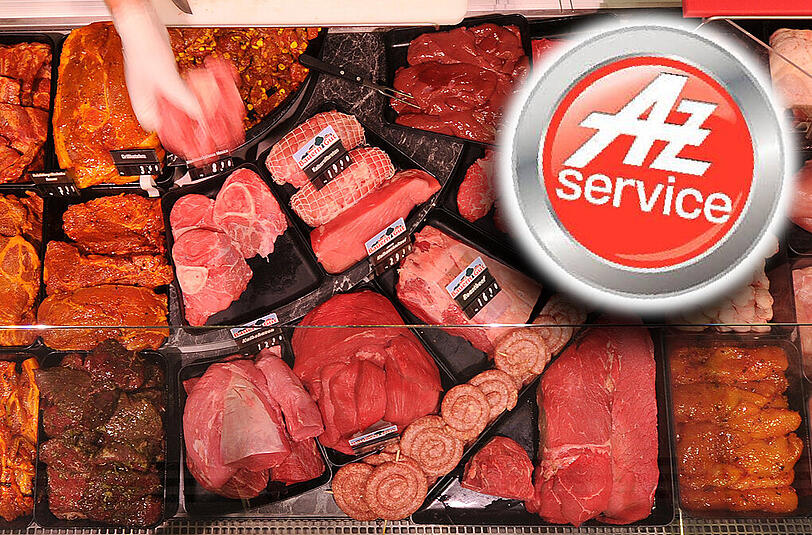 Eine gut gefüllte Fleischtheke: Der Preiskampf im deutschen Lebensmittelhandel hat jetzt auch Fleisch- und Wurstsorten erreicht.
