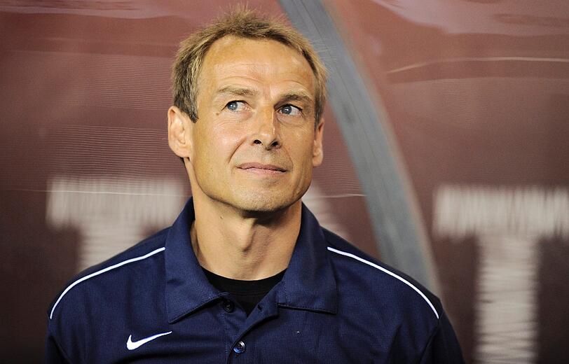 1:1 gegen Mexiko - Beim erstebn Spiel der US-Fußballnationalmannschaft mit Jürgen Klinsmann hüpfte der Coach am Spielfeldrand wie ein Flummi. Die Bilder.
