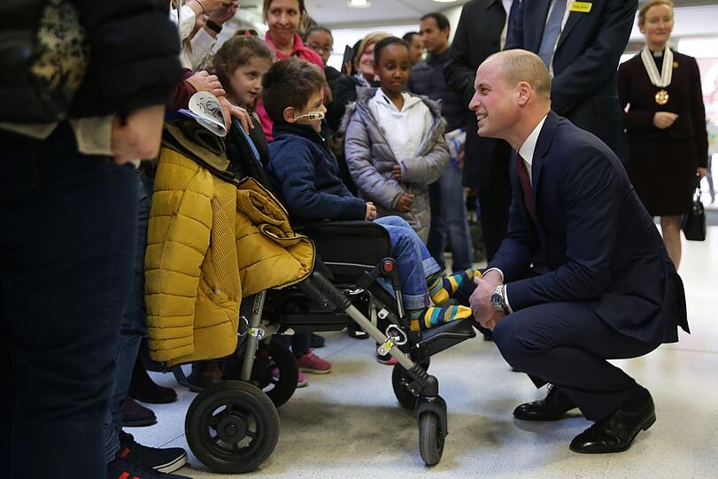 Prinz William zeigte sich am gestrigen Donnerstag mit ultrakurzen Haaren.