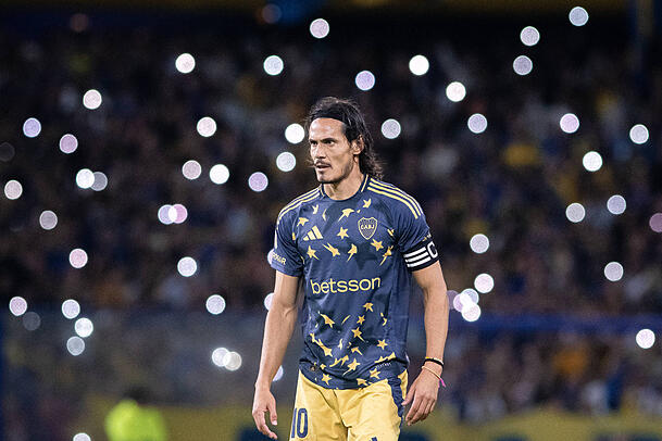 Kapitän Edinson Cavani ist der Star im Team der Boca Juniors. Kapitän Edinson Cavani ist der Star im Team der Boca Juniors.