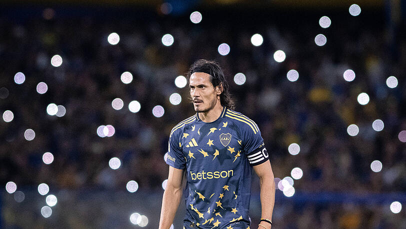 Kapitän Edinson Cavani ist der Star im Team der Boca Juniors. Kapitän Edinson Cavani ist der Star im Team der Boca Juniors.