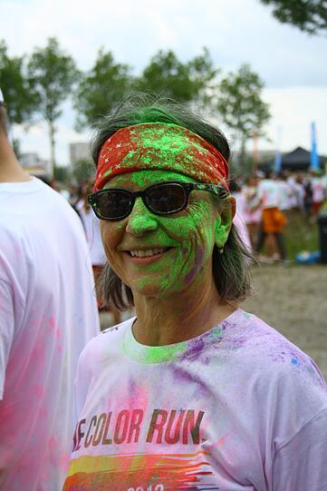 Bunter geht's nicht: Der Color Run in Riem. Die Bilder.