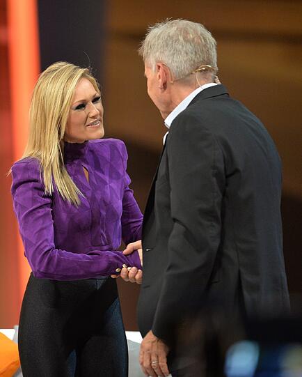 Helene Fischer und Harrison Ford
