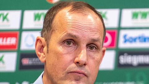 Heiko Herrlich, Trainer des FC Augsburg. Foto: Stefan Puchner/dpa/Archivbild