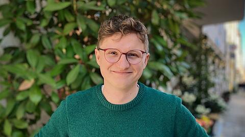 Lorenz Stradtner (26) ist Kandidat der Gr&uuml;nen Jugend.