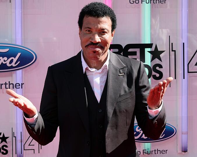 Auch Lionel Richie schaute bei den DET Awards vorbei.