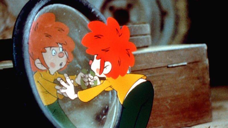Das undatierte Archivbild zeigt die Zeichentrickfigur "Pumuckl" in der Szene eines Fernsehfilms. Foto: Fotoreport/dpa/Archivbild