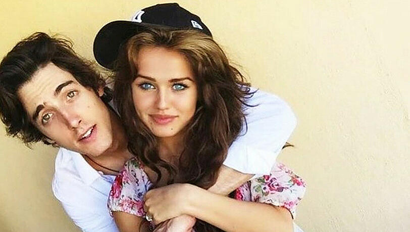 "Mit meinem Komplizen und besten Freund", schrieb Rosie Mac zu diesem Instagram-Foto von sich und Ignacio Blanco