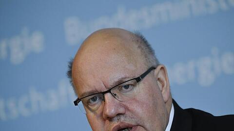 Bundeswirtschaftsminister Peter Altmaier während einer Pressekonferenz zur Coronakrise.