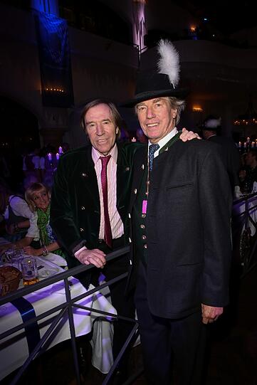 Günter Netzer und Prinz Leopold von Bayern