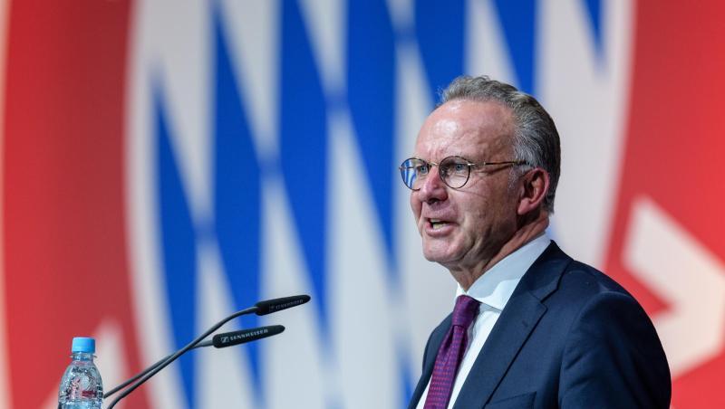 Karl-Heinz Rummenigge, Vorstandschef von FC Bayern München. Foto: Matthias Balk/Archiv Karl-Heinz Rummenigge, Vorstandschef von FC Bayern München. Foto: Matthias Balk/Archiv