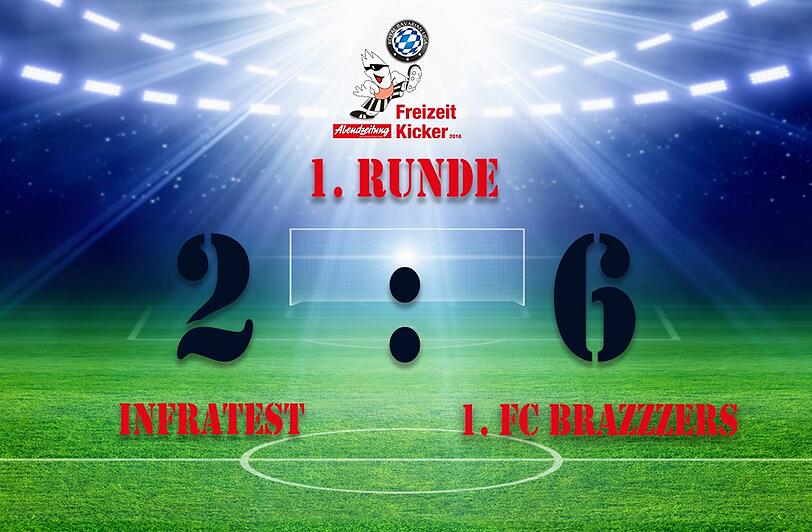 Der 1. FC Brazzzers gewann die Partie mit 6:2.