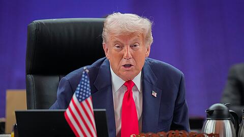 Trump ist derzeit in Asien unterwegs.