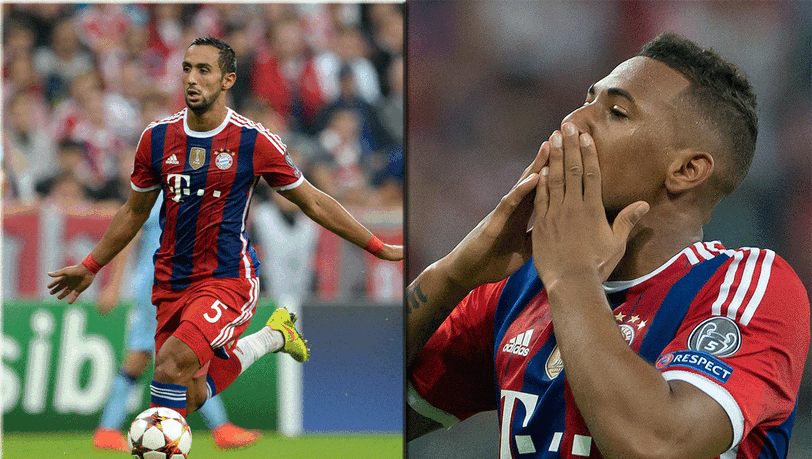Boateng und Benatia sind die prägenden Figuren gegen Man City. Boateng und Benatia sind die prägenden Figuren gegen Man City.
