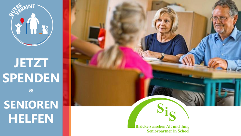 Seniorpartner in School bildet die Brücke zwischen Alt und Jung