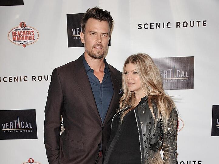Black Eyed Peas-Sängerin Fergie Josh Duhamel freuen sich auf ihr gemeinsames Kind
