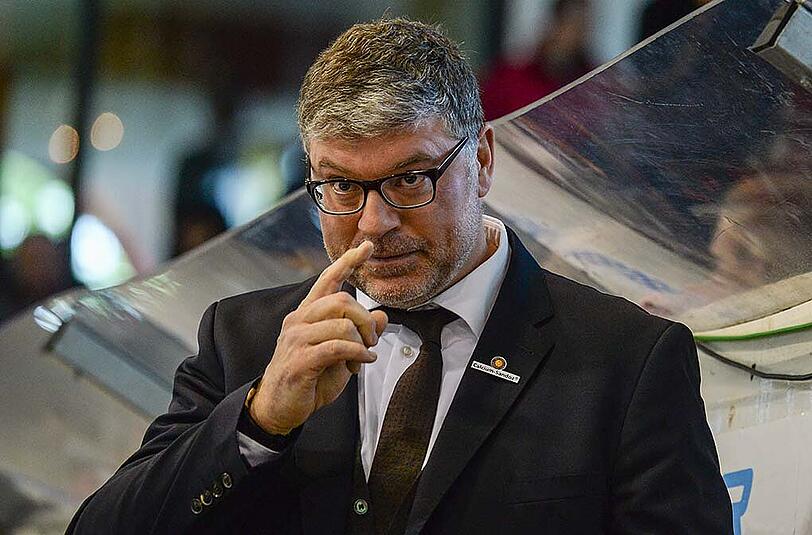 Deutschlands Eishockey-Coach Pat Cortina.
