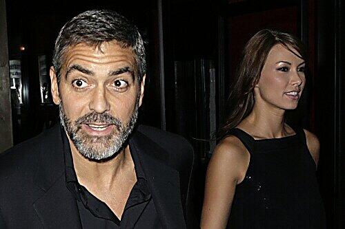 Wann trennten sie sich wirklich? Rätselraten um George Clooney und Sarah Larson.