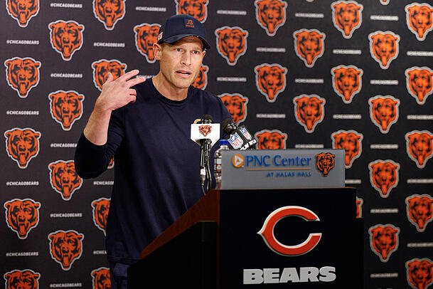 Der neue Headcoach der Chicago Bears: Ben Johnson.