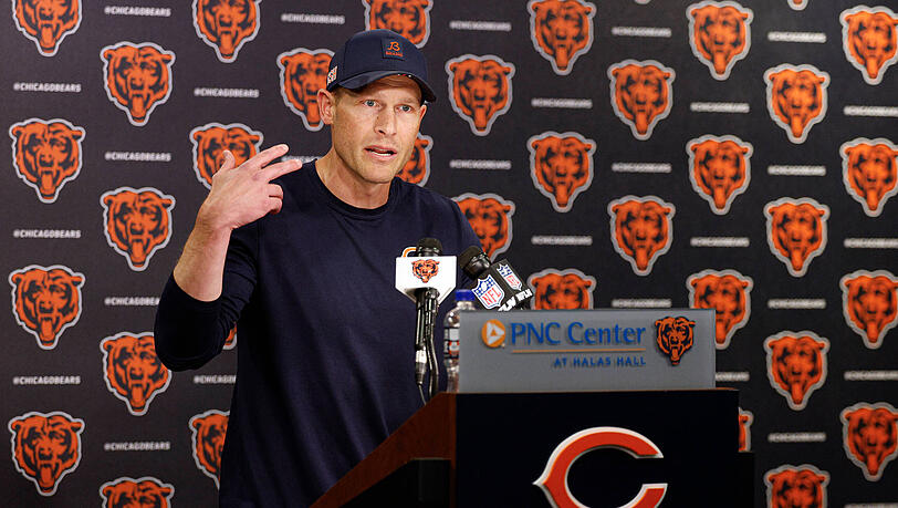 Der neue Headcoach der Chicago Bears: Ben Johnson. Der neue Headcoach der Chicago Bears: Ben Johnson.