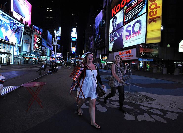 Auch in New York und Texas verfolgen die Menschen die Hochzeit von Kate und William. Die Bilder
