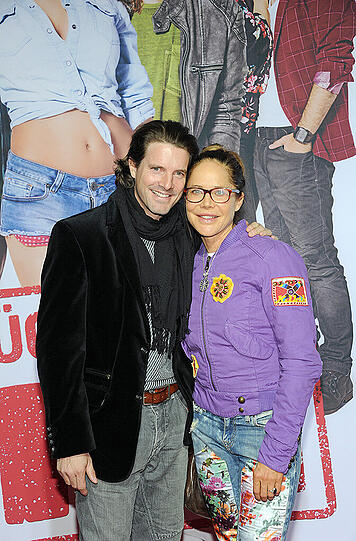 Schauspielerin Doreen Dietel und ihr Mann Tobias Guttenberg bei der Premiere des Films "Verrückt nach Fixi" im Mathäser-Kino in München.