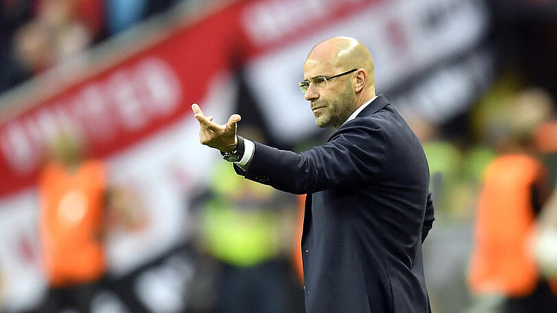 Peter Bosz stand im Mai mit Ajax Amsterdam im Europa-League-Finale gegen Manchester United.
