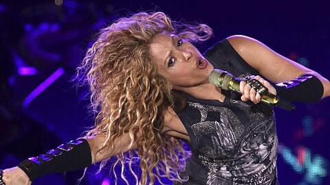 Shakira bei einem Konzert 2018 im Madison Square Garden.
