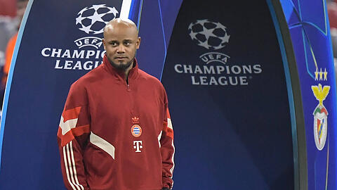 Trainer des FC Bayern: Vincent Kompany.