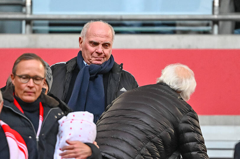 Zuversichtlich bei Kane: Hoeneß.