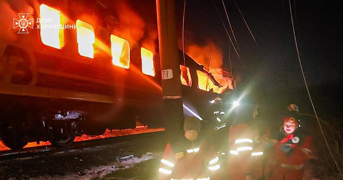 Ukraine-Tote-nach-russischem-Angriff-auf-Passagierzug