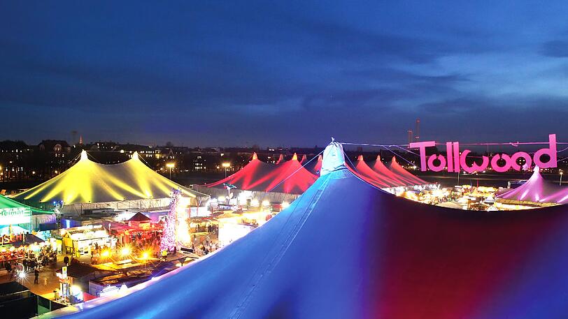 Das Tollwood findet wieder auf der Theresienwiese statt.