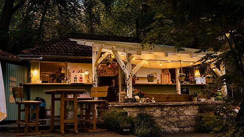 Der Froschgartl am Ammersee.