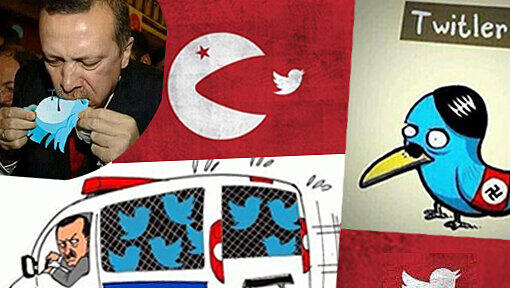 Hohn und Spott hat das Netz für die Internetzensur in der Türkei übrig. Niemand kann Premier Erdogan und seinen Feldzug gegen Twitter verstehen. Er sagt: "Dieses Twitter werden wir jetzt ausradieren. Wie die internationale Gemeinschaft darauf reagieren wird, das ist mir komplett egal. Alle werden sehen, wie mächtig die türkische Republik ist." Hohn und Spott hat das Netz für die Internetzensur in der Türkei übrig. Niemand kann Premier Erdogan und seinen Feldzug gegen Twitter verstehen. Er sagt: "Dieses Twitter werden wir jetzt ausradieren. Wie die internationale Gemeinschaft darauf reagieren wird, das ist mir komplett egal. Alle werden sehen, wie mächtig die türkische Republik ist."