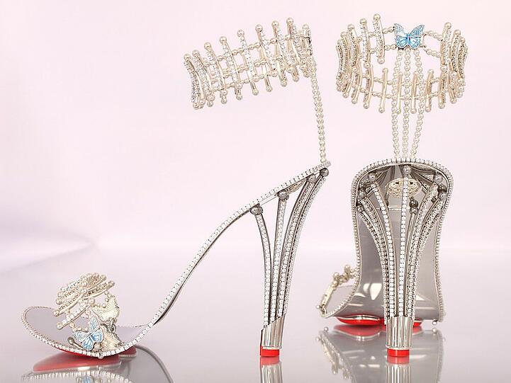Die Schuhe zahlt Beyoncé aus der Portokasse
