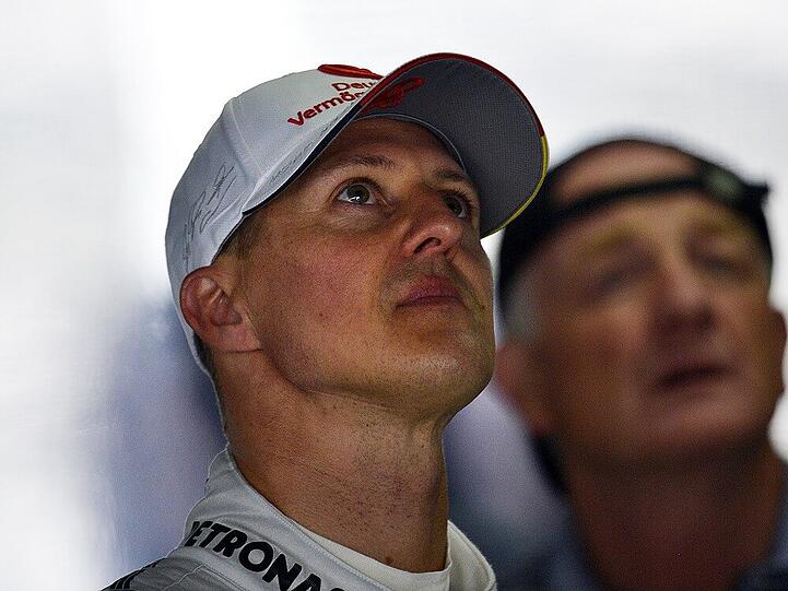 Michael Schumacher bei einem Formel-1-Rennen im Jahr 2012
