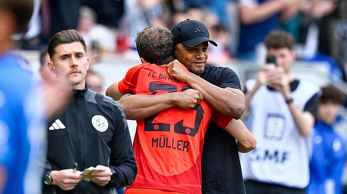 Thomas Müller absolvierte in Hoffenheim sein letztes Bundesligaspiel im Trikot des FC Bayern.