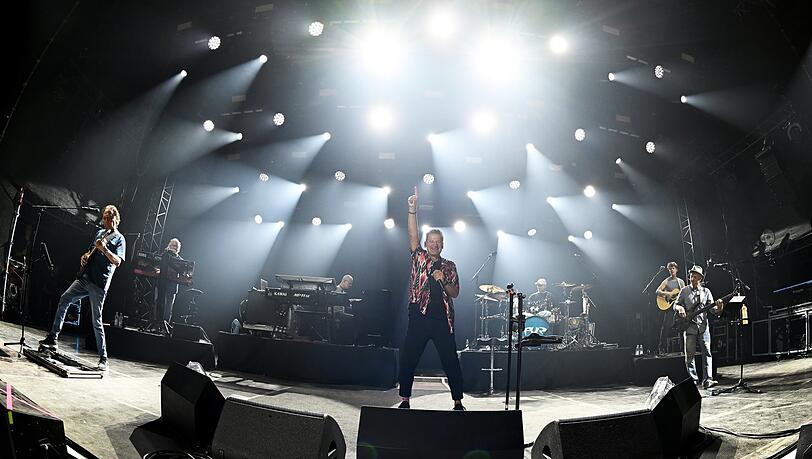 Pur live beim Tollwood-Festival.