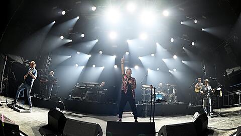 Pur live beim Tollwood-Festival.