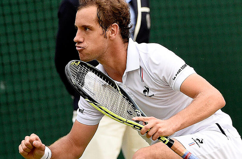 Zum dritten Mal in seiner Karriere steht Richard Gasquet in einem Grand-Slam-Halbfinale.