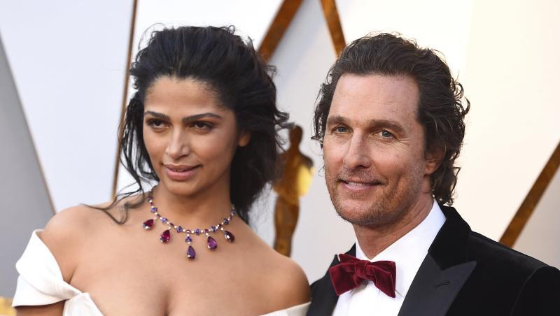 Matthew McConaughey und Camila Alves McConaughey haben drei gemeinsame Kinder. Matthew McConaughey und Camila Alves McConaughey haben drei gemeinsame Kinder.