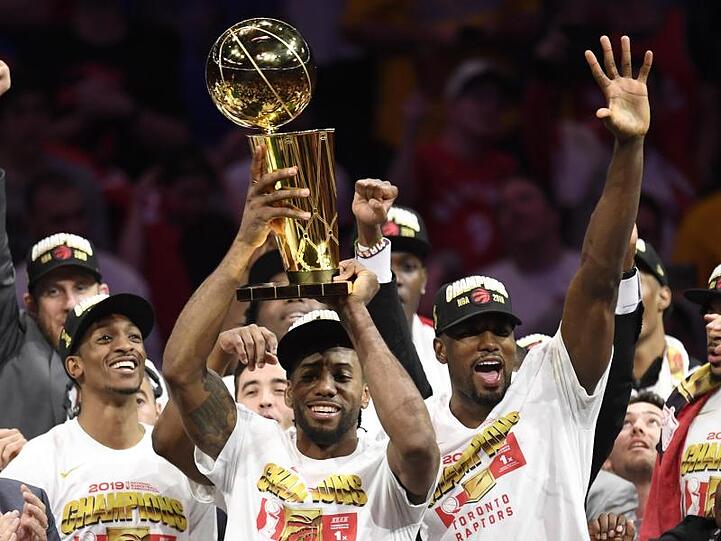 Die Toronto Raptors haben zum ersten Mal den NBA-Titel gewonnen.