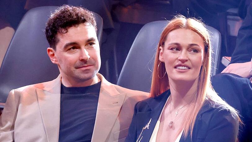 Andrzej Cibis und Ehefrau Victoria im vergangenen März im "Let's Dance"-Publikum. Andrzej Cibis und Ehefrau Victoria im vergangenen März im "Let's Dance"-Publikum.