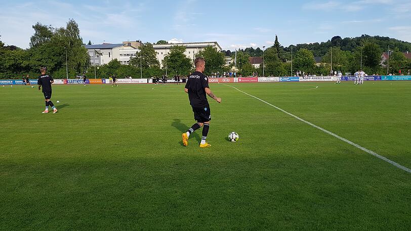 Die Bilder vom Testspiel der Löwen in Landshut.