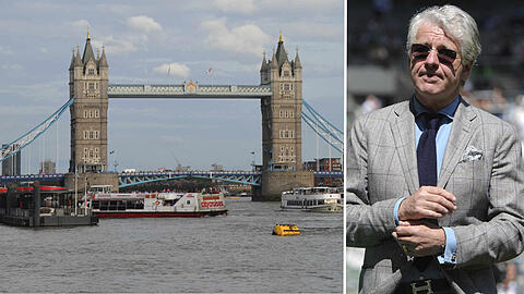 "London ist anders, mehr, fast ein tiefes Heimatgefühl, das jedoch unaufgeregt daherkommt. Eher so: back again", sagt Marcel Reif.