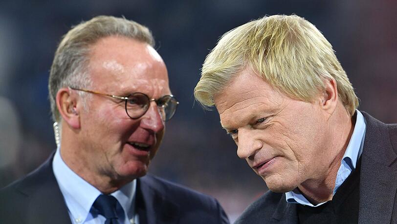 Gehören dem Experterat des DFB an: Karl-Heinz Rummenigge (l.) und Oliver Kahn.