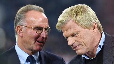Gehören dem Experterat des DFB an: Karl-Heinz Rummenigge (l.) und Oliver Kahn.